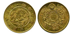 旧2円金貨